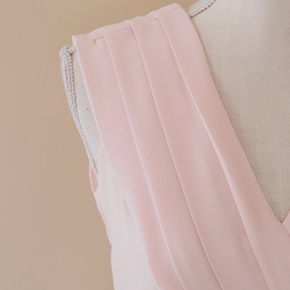 Forever 21 blush embellished maxi dress size large - Picture 3 of 9